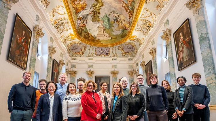 Family photo of the workshop on the Global Gateway, TUM