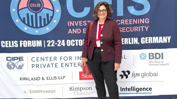 Picture of Sophie Meunier at the 2025 CELIS conference
