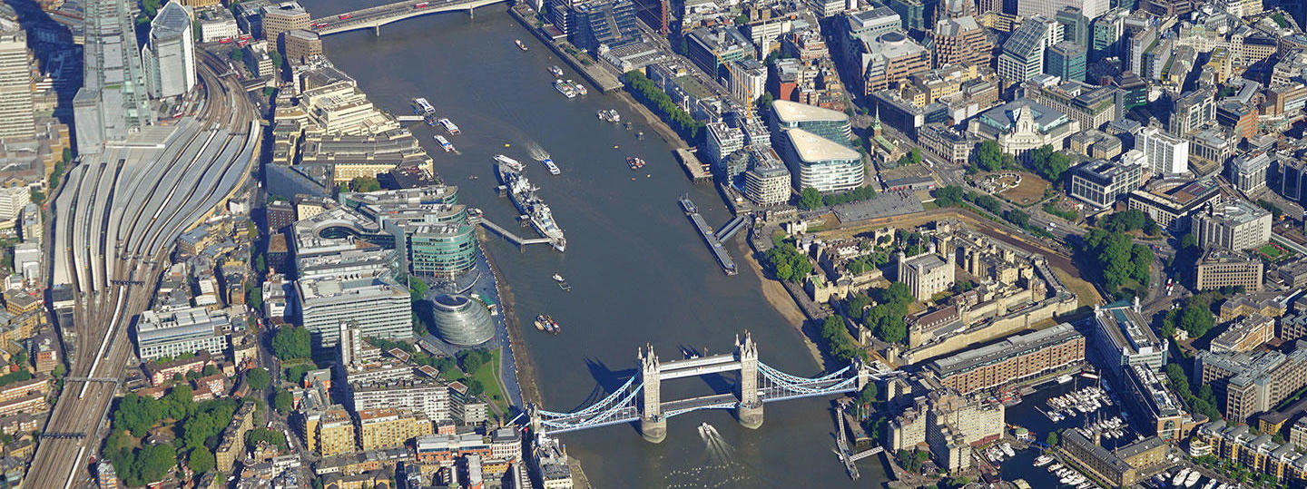 Thames River in London