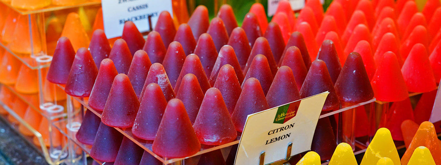 Colorful treats. Photo by Sophie Meunier