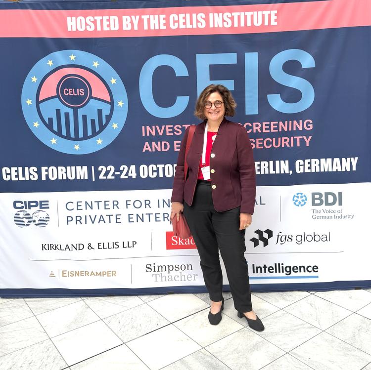 Picture of Sophie Meunier at the 2025 CELIS conference